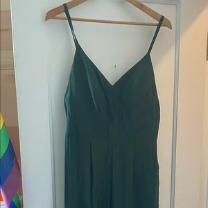 Forest Green Jumpsuit